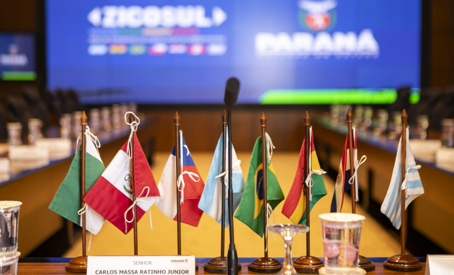 Com foco na integração regional, Paraná é reconduzido à presidência da Zicosul