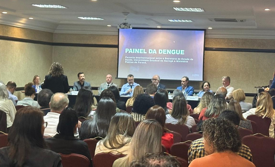 Governo do Estado, MPPR e UEM oficializam parceria para criação de painel da dengue