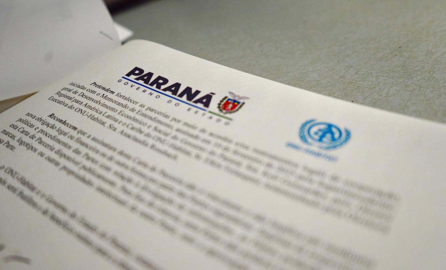 Paraná firma parceria com ONU-Habitat para criação de Observatório Inteligente das Cidades