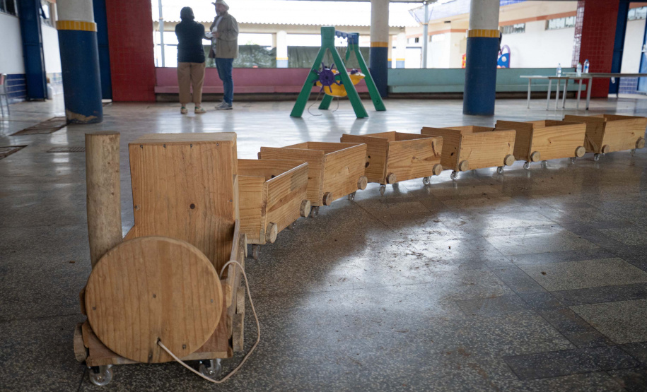 Após mobilização para reconstrução, creche em Rio Bonito do Iguaçu já pode ser usada pela prefeitura
