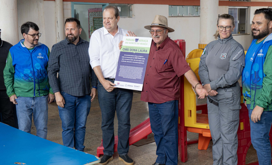 Após mobilização para reconstrução, creche em Rio Bonito do Iguaçu já pode ser usada pela prefeitura