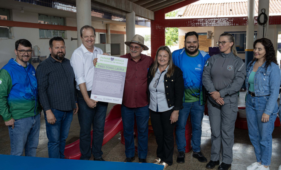 Após mobilização para reconstrução, creche em Rio Bonito do Iguaçu já pode ser usada pela prefeitura