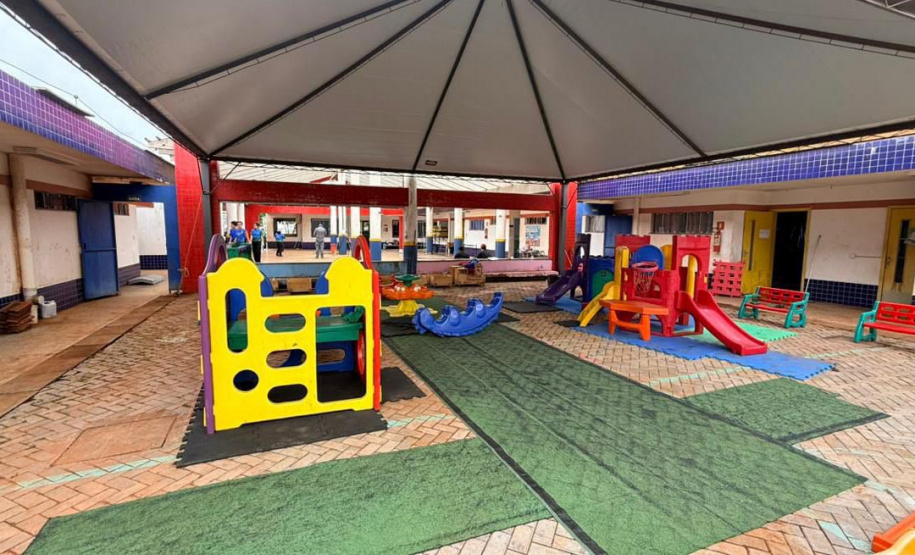 Após mobilização para reconstrução, creche em Rio Bonito do Iguaçu já pode ser usada pela prefeitura