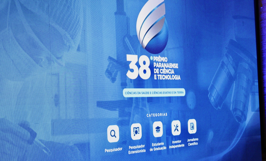 Estado premia iniciativas que promovem pesquisa, inovação e impacto social no Paraná