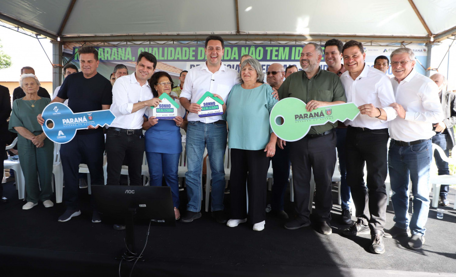 Governador inaugura o Condomínio do Idoso de Guarapuava, o 8° do Estado