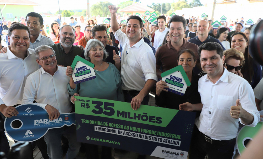 Governador inaugura o Condomínio do Idoso de Guarapuava, o 8° do Estado