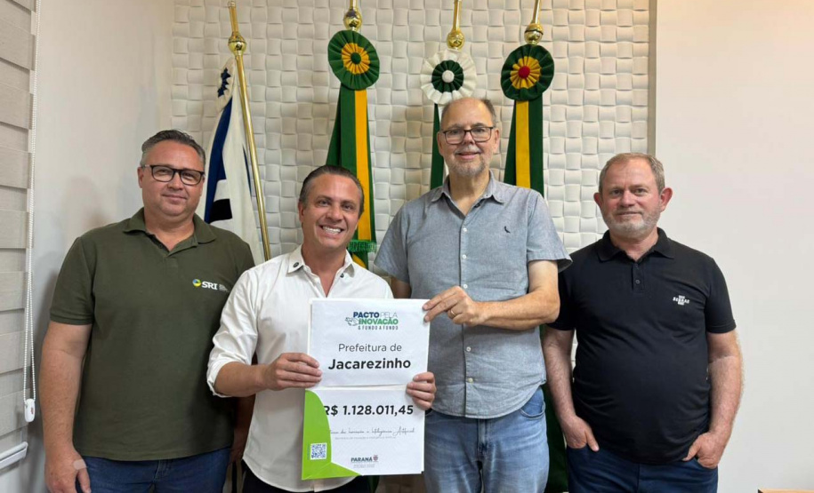 Jacarezinho, Ribeirão Claro e Santo Antônio da Platina recebem R$ 3,7 milhões para inovação