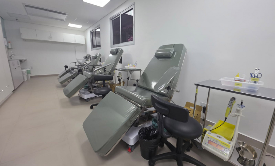 Nova unidade de coleta de sangue em Londrina amplia em 60% a capacidade de doações