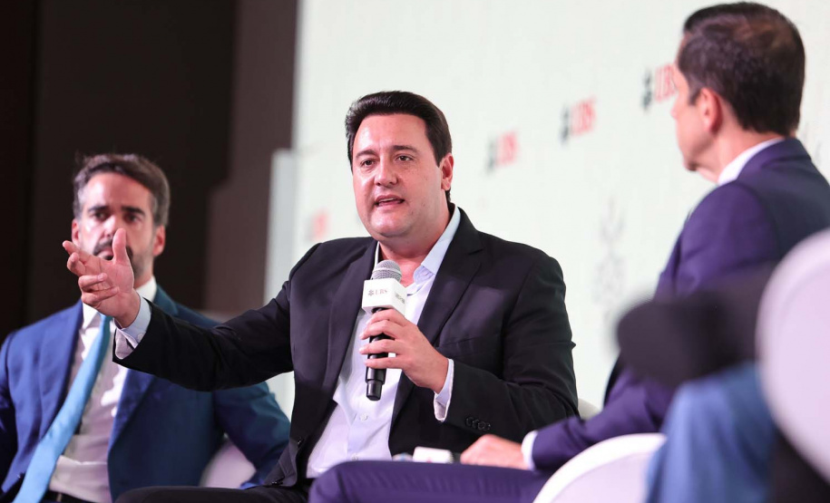 Em São Paulo, Ratinho Junior apresenta resultados do Paraná a investidores globais