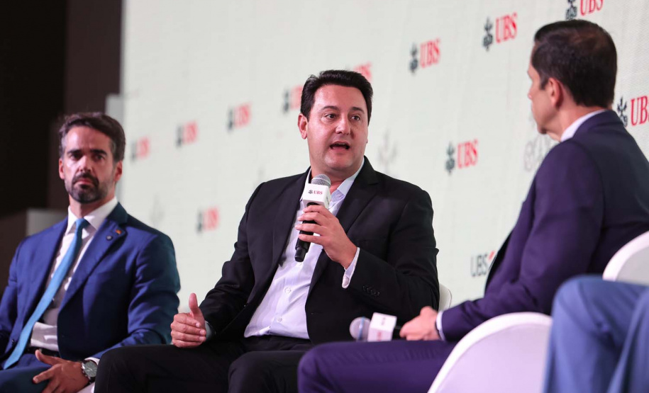 Em São Paulo, Ratinho Junior apresenta resultados do Paraná a investidores globais