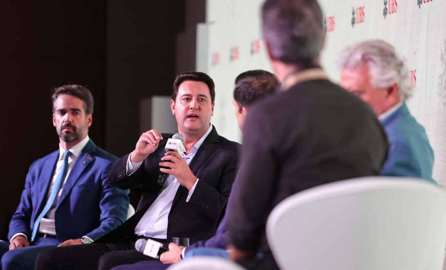 Em São Paulo, Ratinho Junior apresenta resultados do Paraná a investidores globais