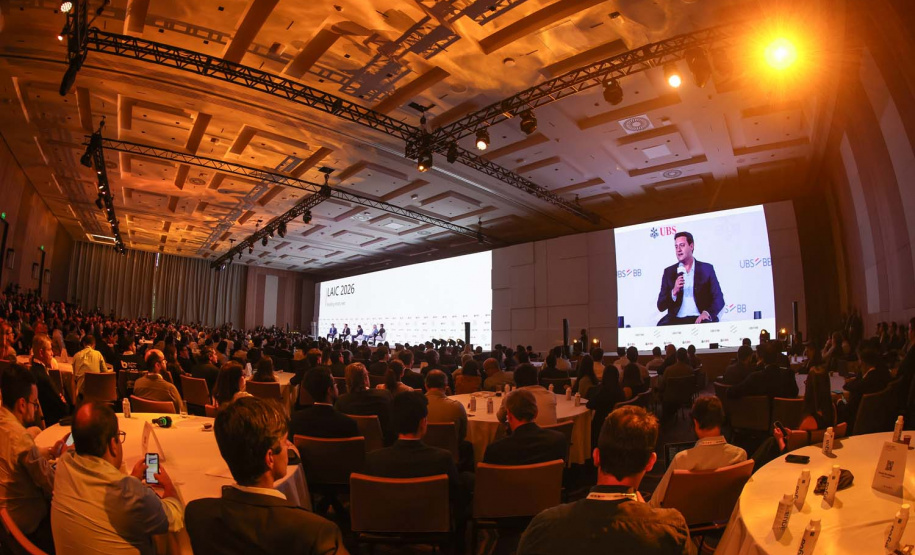 Em São Paulo, Ratinho Junior apresenta resultados do Paraná a investidores globais