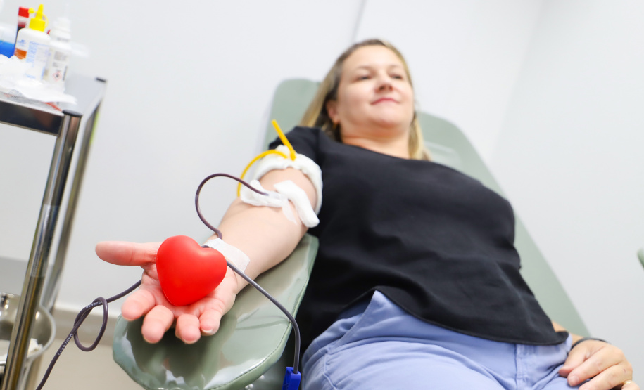 Nova unidade de coleta de sangue de Londrina recebe doadoras ao abrir as portas