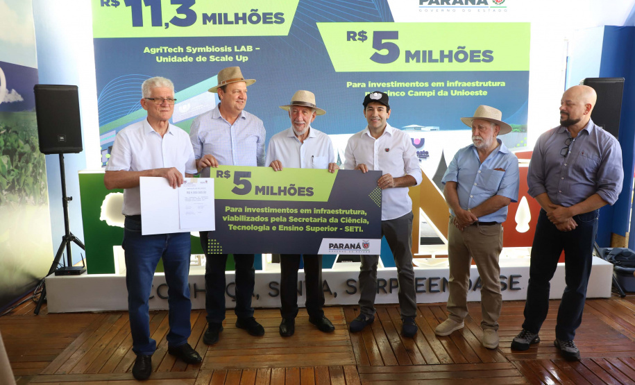 Estado anuncia R$ 16 milhões para novo prédio de pesquisa de alimentos e reformas na Unioeste