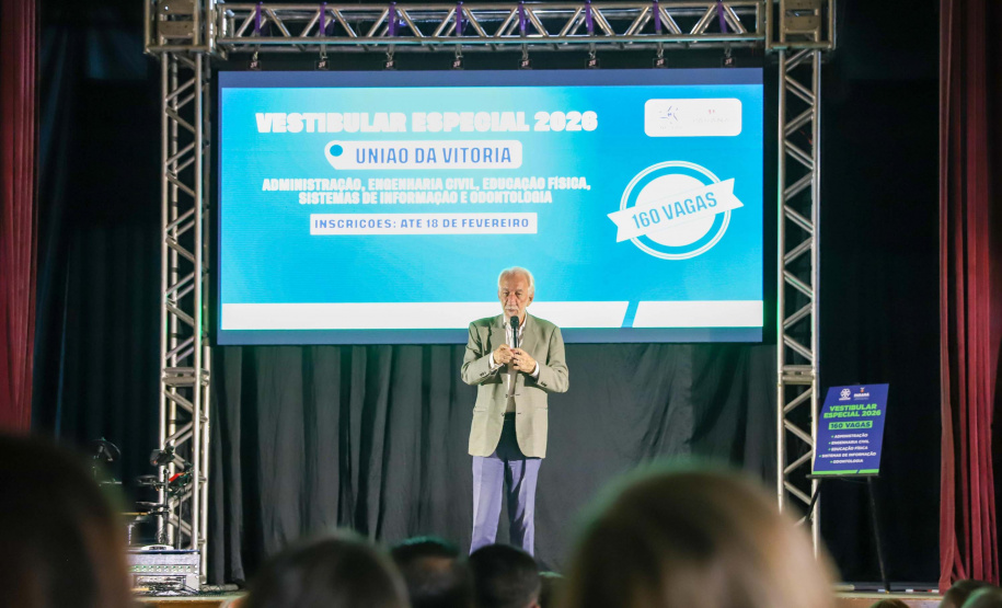 Vestibular da Unespar oferta 160 vagas em cursos do antigo Uniuv, em União da Vitória