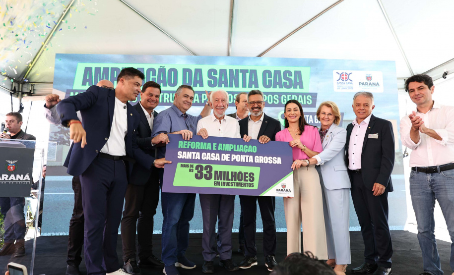 Estado libera R$ 33 milhões para nova UTI e modernização da Oncologia da Santa Casa de Ponta Grossa