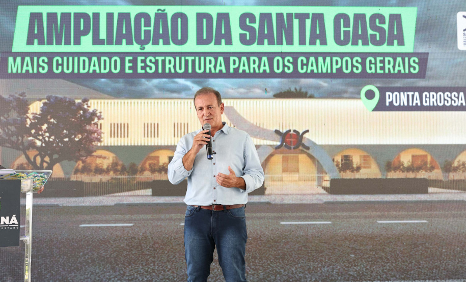 Estado libera R$ 33 milhões para nova UTI e modernização da Oncologia da Santa Casa de Ponta Grossa