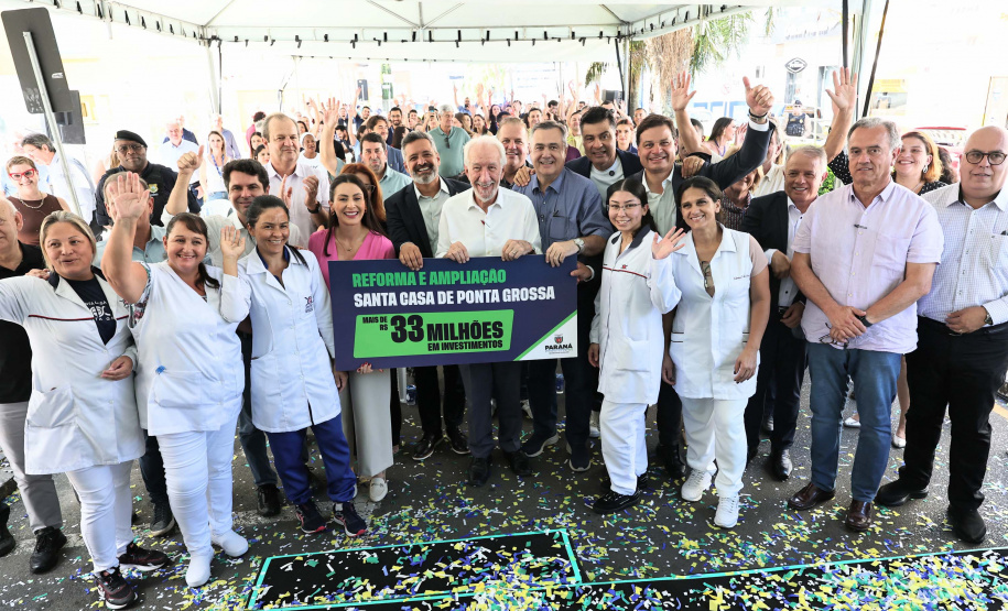 Estado libera R$ 33 milhões para nova UTI e modernização da Oncologia da Santa Casa de Ponta Grossa