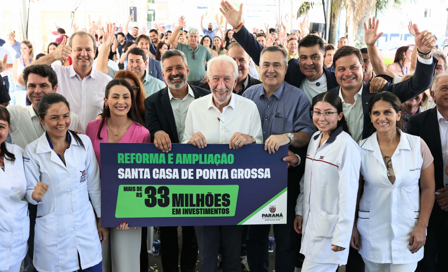 Estado libera R$ 33 milhões para nova UTI e modernização da Oncologia da Santa Casa de Ponta Grossa