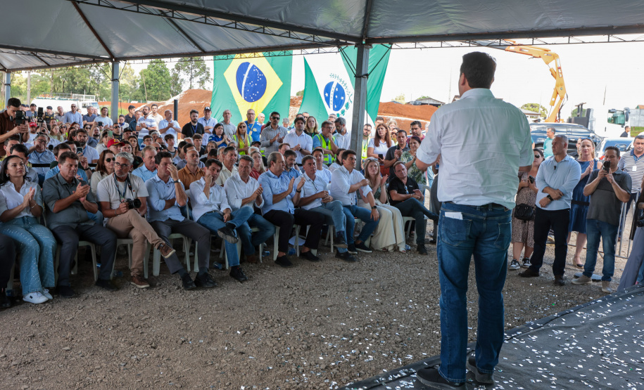 Ratinho Junior inaugura duplicação em concreto da PRC-466 entre Guarapuava e Palmeirinha