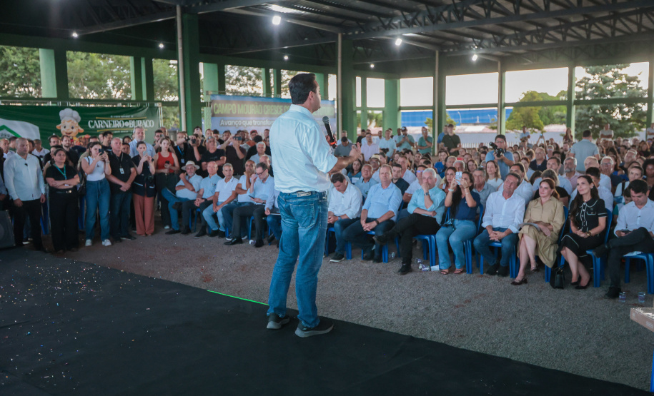 Governador anuncia parque tecnológico e novo curso de agronomia para Campo Mourão