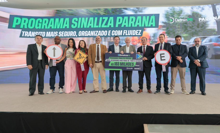 Estado autoriza R$ 183 milhões para reforçar sinalização urbana nos 399 municípios