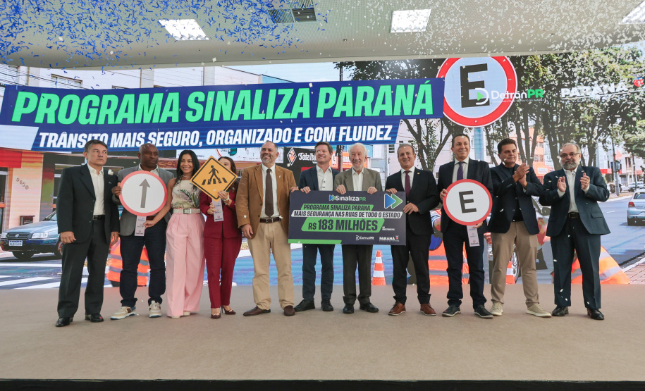 Estado autoriza R$ 183 milhões para reforçar sinalização urbana nos 399 municípios