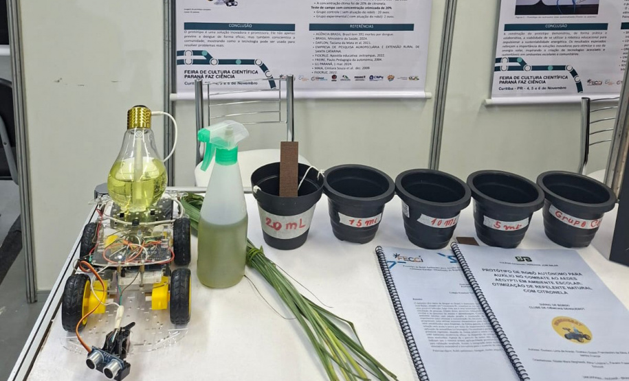 Alunos da rede estadual transformam ciência em soluções reais na Expo Umuarama