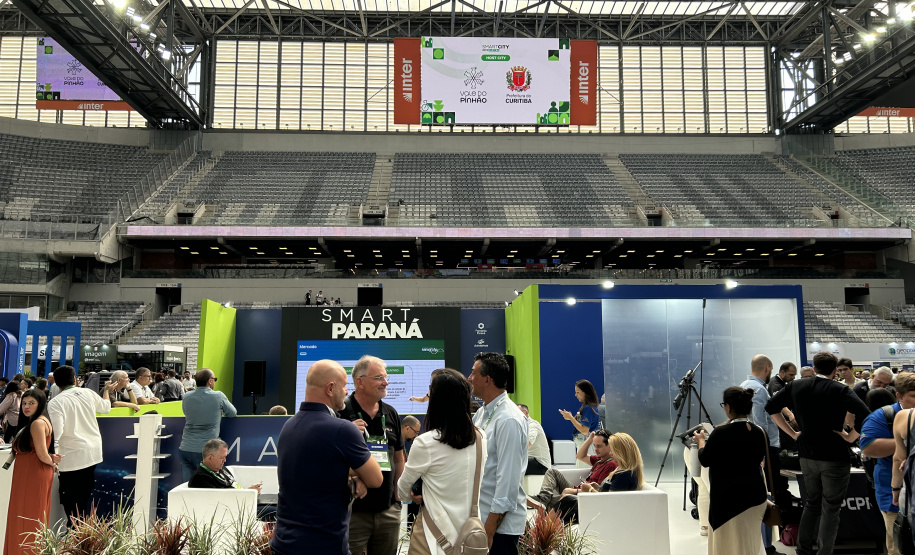 Paraná promove soluções de tecnologia e inovação durante o Smart City Expo Curitiba 2026