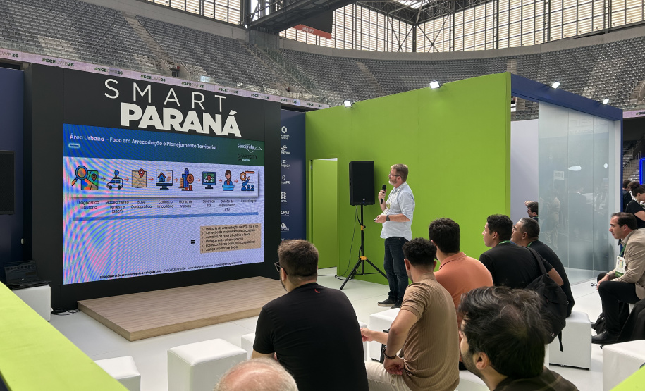 Paraná promove soluções de tecnologia e inovação durante o Smart City Expo Curitiba 2026