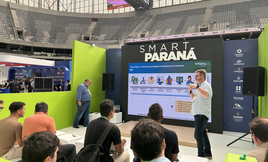 Paraná promove soluções de tecnologia e inovação durante o Smart City Expo Curitiba 2026