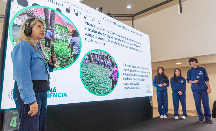 Semana Araucária divulga projetos científicos dos alunos da rede estadual