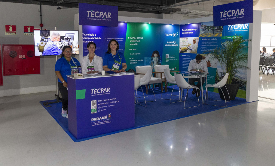 Tecpar apresenta soluções inovadores em saúde e tecnologia no Smart City Curitiba