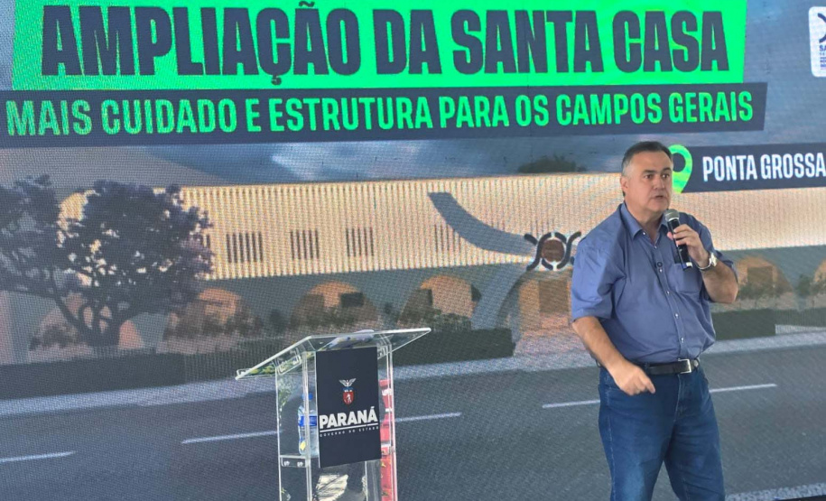 Estado libera R$ 33 milhões para nova UTI e modernização da Oncologia da Santa Casa de Ponta Grossa