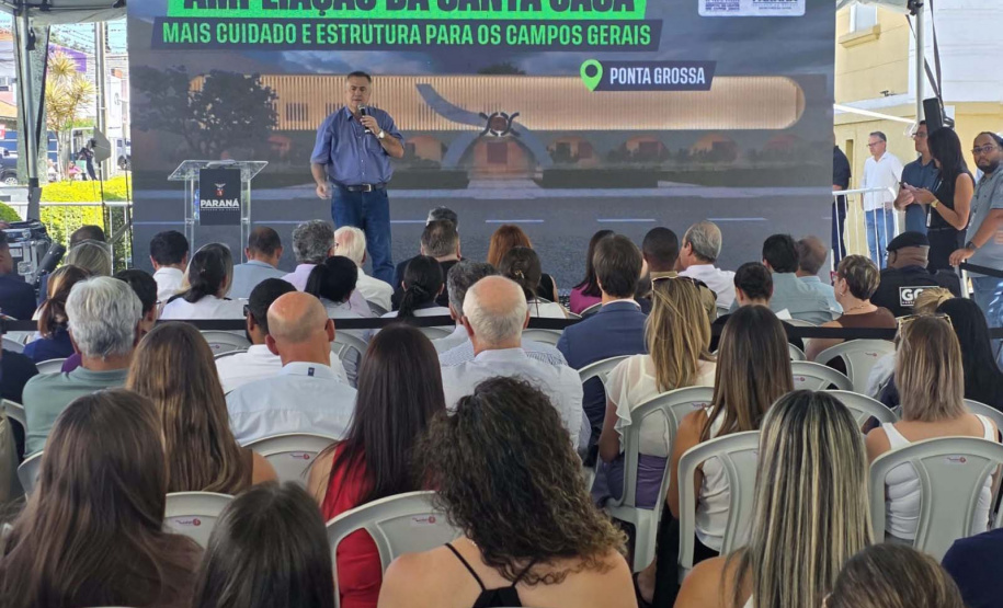 Estado libera R$ 33 milhões para nova UTI e modernização da Oncologia da Santa Casa de Ponta Grossa