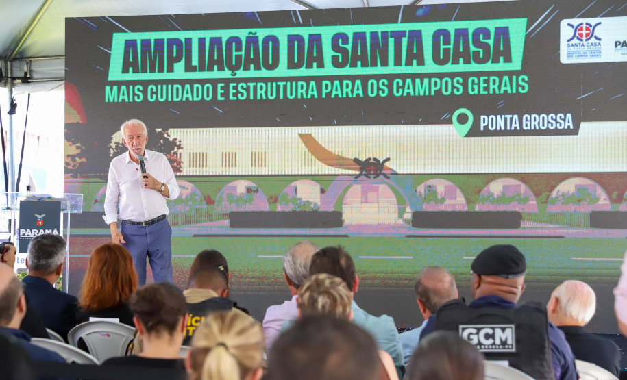 Estado libera R$ 33 milhões para nova UTI e modernização da Oncologia da Santa Casa de Ponta Grossa