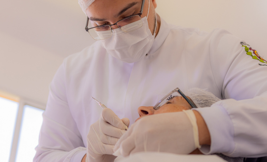 Condomínio do Idoso em Jaguariaíva recebe projeto de extensão odontológico da UEPG