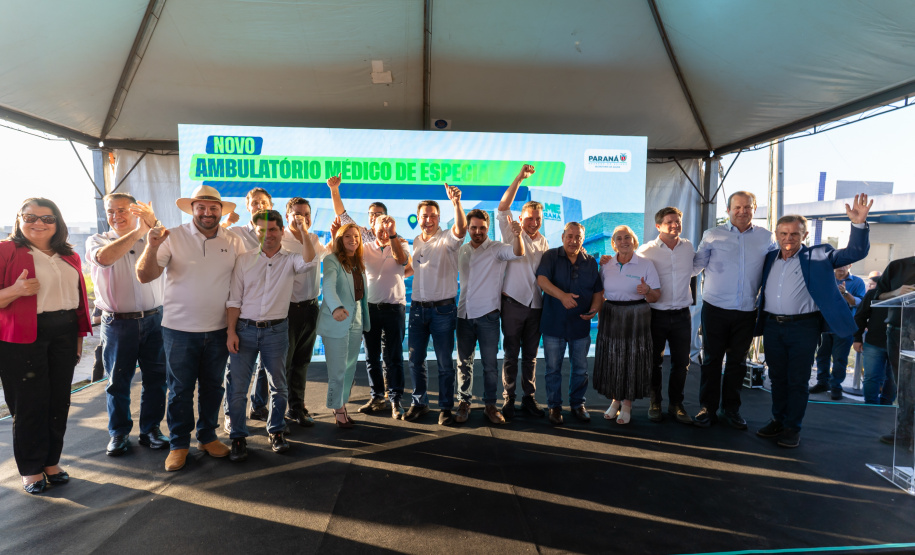 Ratinho Junior inaugura Ambulatório de Especialidades em Irati e autoriza novo Pronto Atendimento