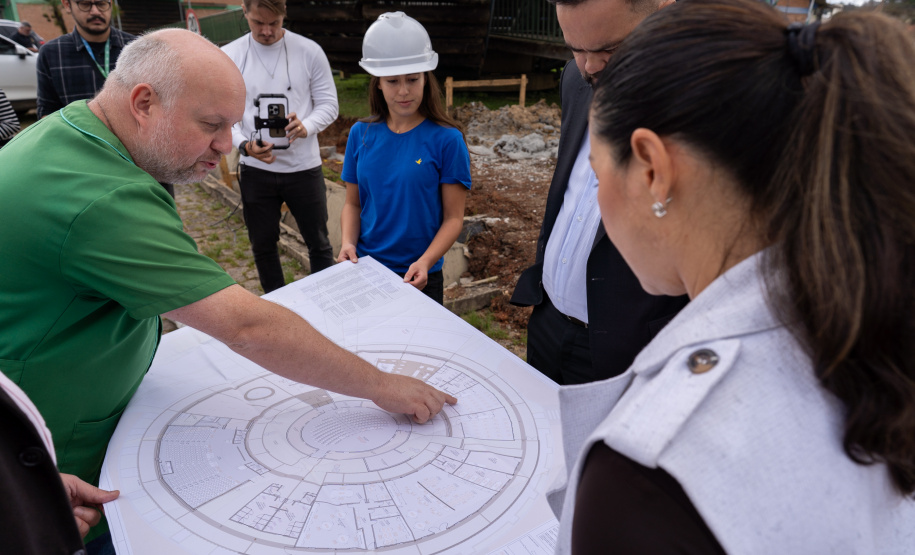 Em Pinhais, avançam as obras do planetário mais moderno da América Latina