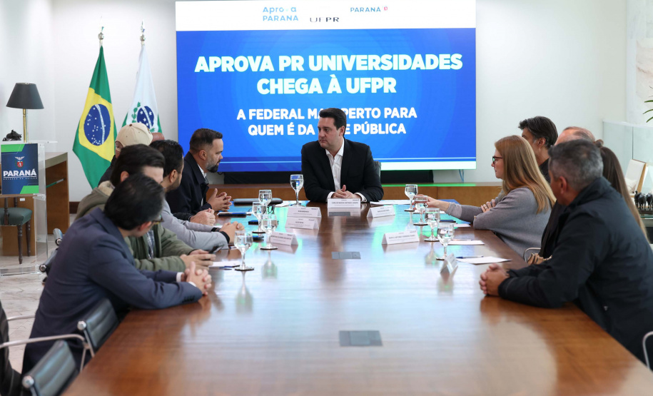 Aprova Paraná Universidades garante 10% das vagas da UFPR para alunos da rede estadual