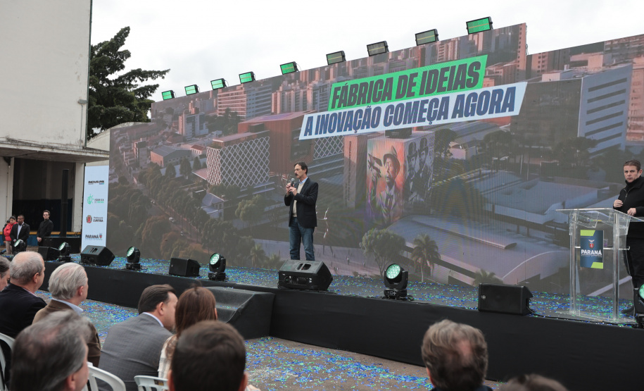 "Fábrica de Ideias vai levar o Paraná para vanguarda da tecnologia", afirma Ratinho Junior