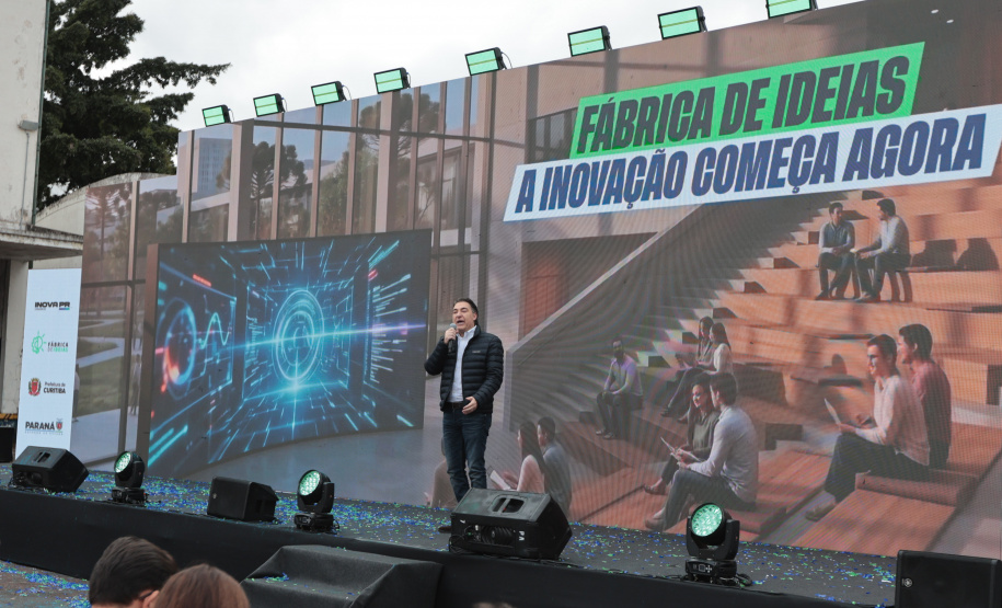 "Fábrica de Ideias vai levar o Paraná para vanguarda da tecnologia", afirma Ratinho Junior