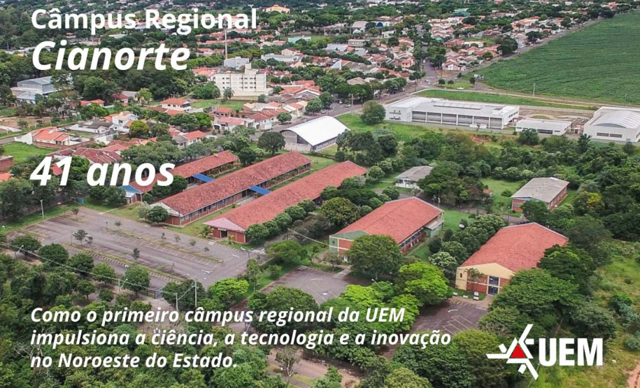 Primeiro câmpus regional da UEM comemora 41 anos em Cianorte