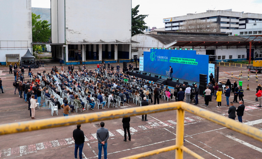 "Fábrica de Ideias vai levar o Paraná para vanguarda da tecnologia", afirma Ratinho Junior
