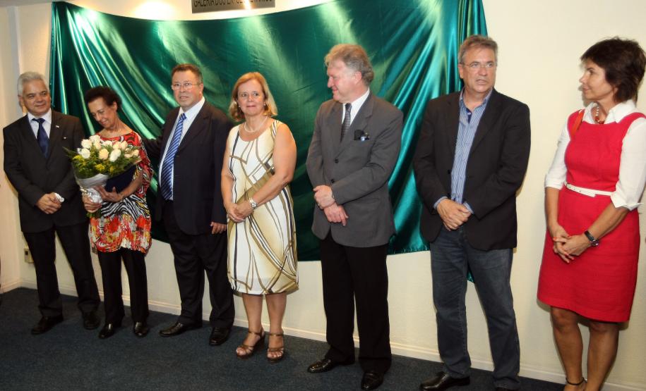 Inauguração da Galeria dos Ex-secretários da Seti