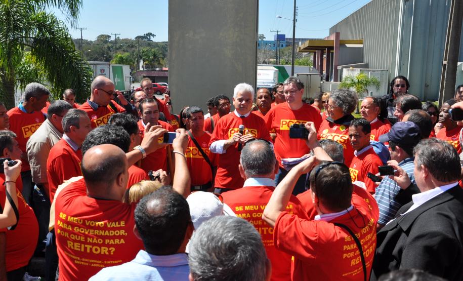 Representantes sindicatos