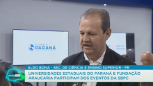 Universidades Estaduais do Paraná e Fundação Araucária participam dos eventos da SBPC