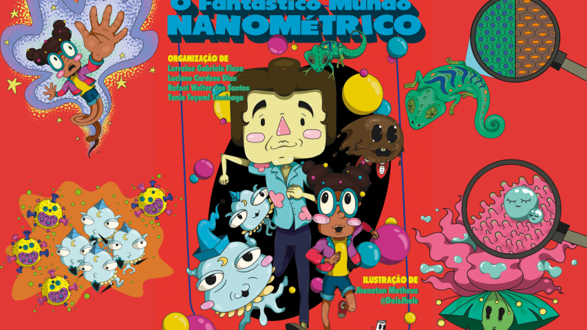 Pesquisadores e alunos da Unicentro publicam livro infantil sobre nanociência