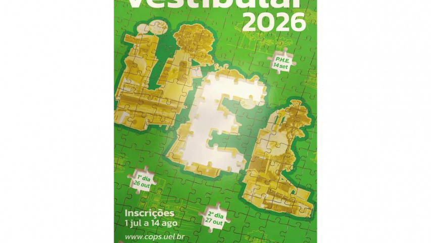 Vestibular 2026 da UEL: doze cursos de graduação terão prova de conhecimentos específicos