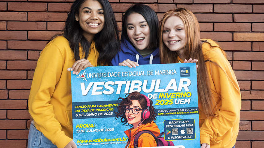 UEM divulga concorrência do Vestibular de Inverno; medicina tem 628 candidatos por vaga